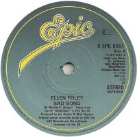 [Ellen Foley - Sad Song - UK]