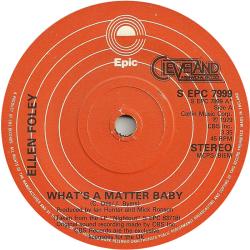 [Ellen Foley - What's A Matter - UK]